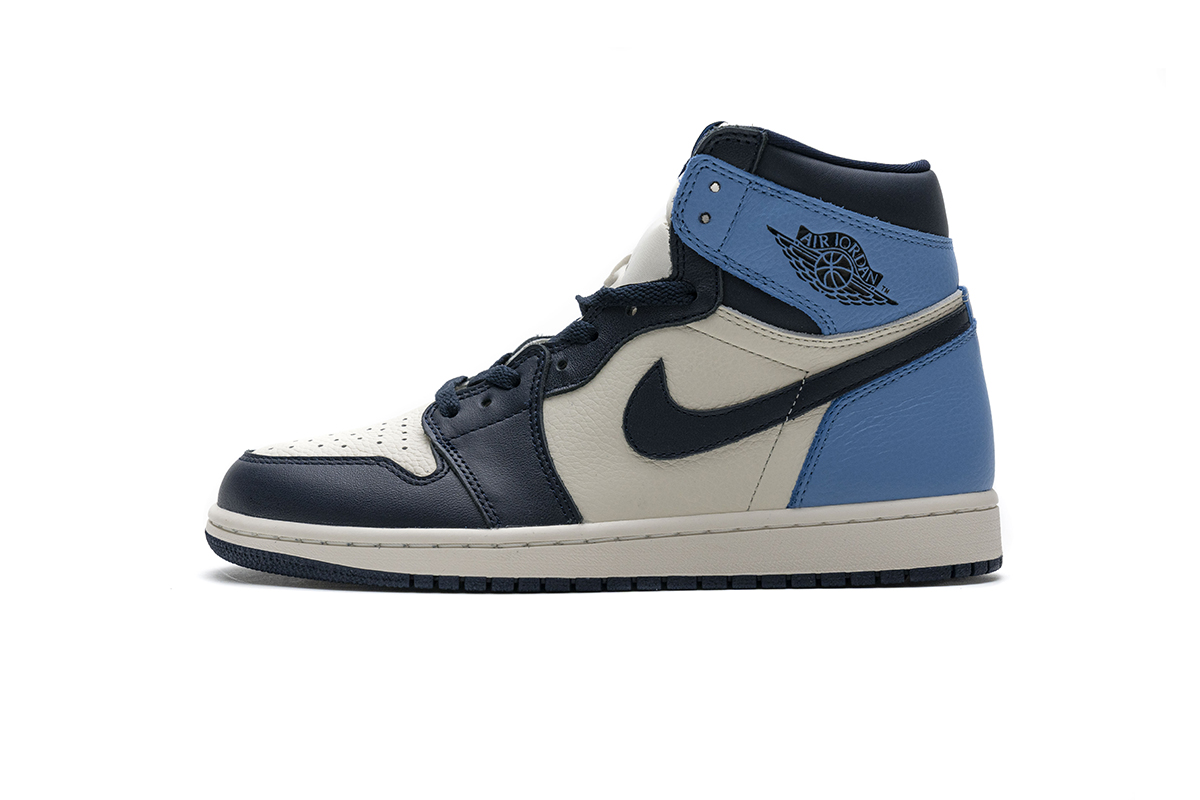 Nike Air Jordan 1 Retro High Og Obsidian Unc 555088 140 9 - www.kickbulk.cc