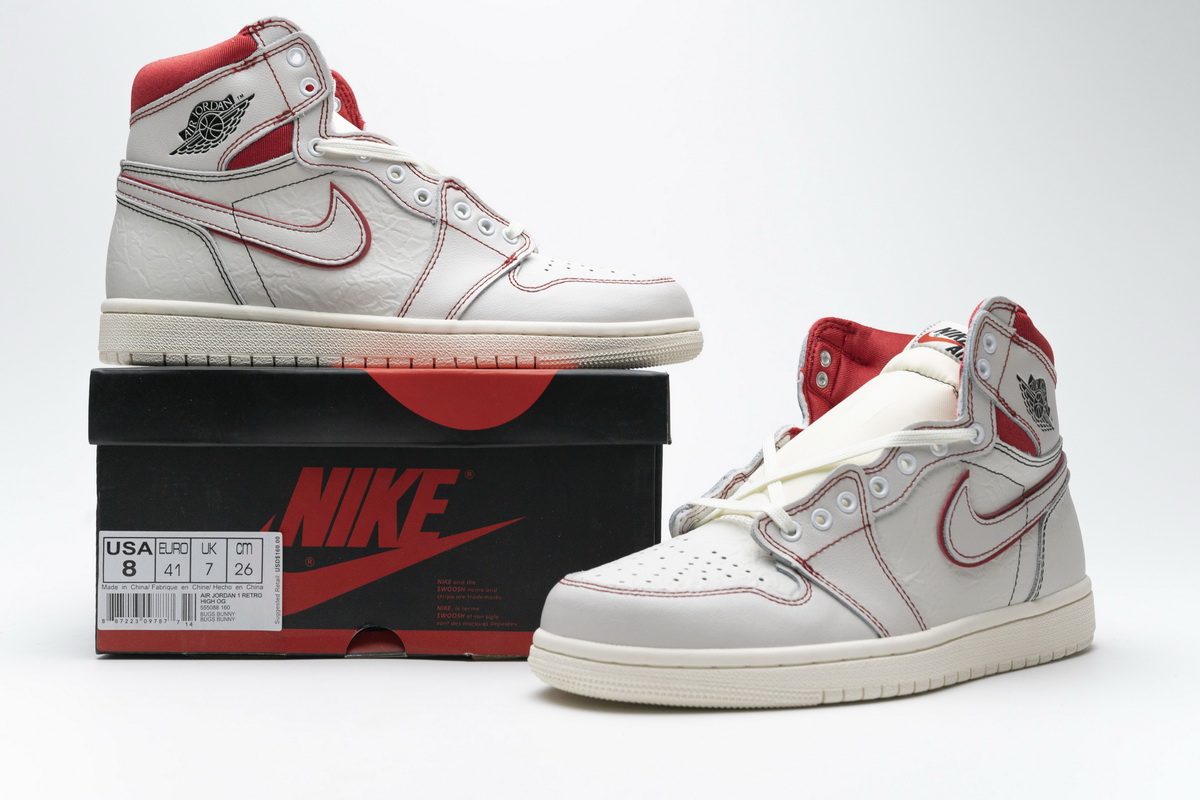 Nike Air Jordan 1 Phantom White 555088 160 13 - www.kickbulk.cc