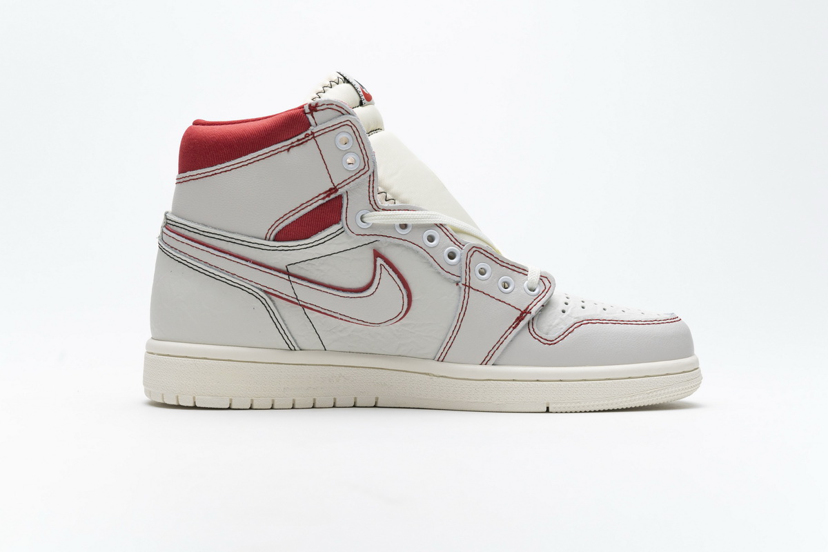 Nike Air Jordan 1 Phantom White 555088 160 9 - www.kickbulk.cc