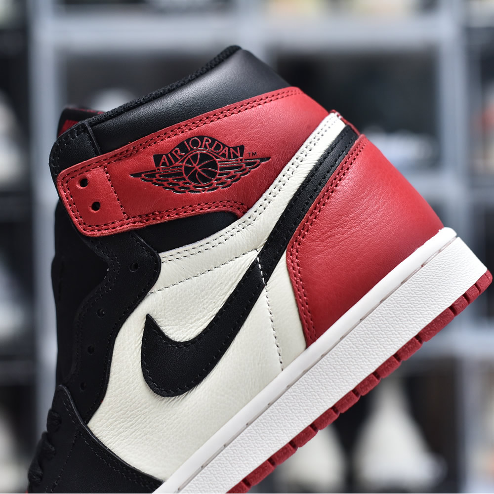 Nike Air Jordan 1 Retro High Og Red Black White Men Sneakers 555088 610 3 - www.kickbulk.cc