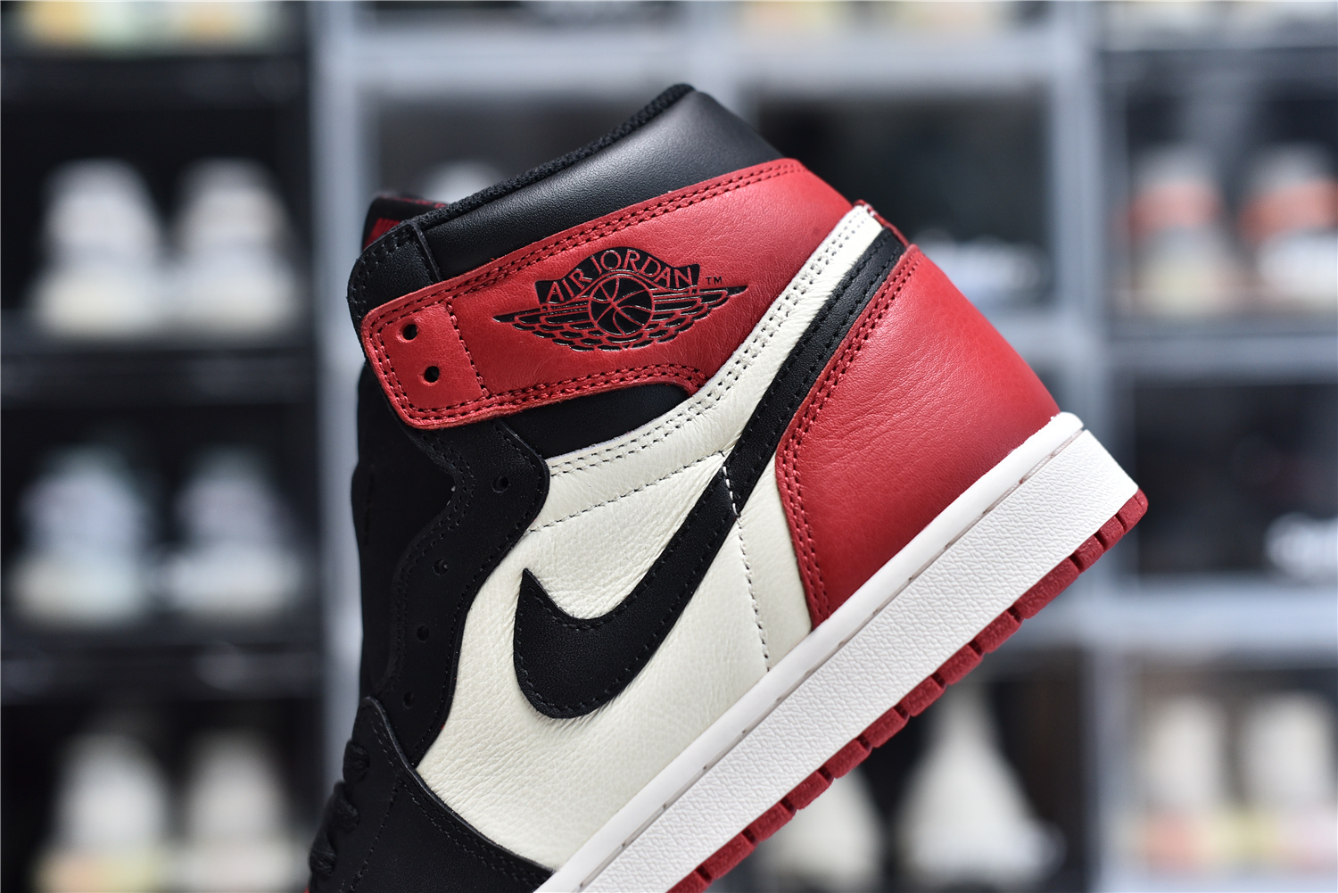 Nike Air Jordan 1 Retro High Og Red Black White Men Sneakers 555088 610 Kickbulk 11 - www.kickbulk.cc