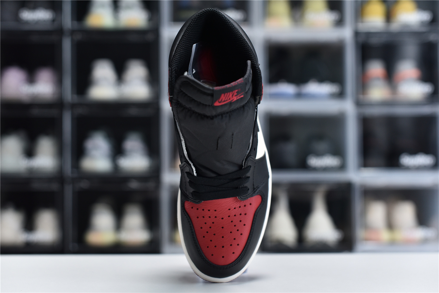 Nike Air Jordan 1 Retro High Og Red Black White Men Sneakers 555088 610 Kickbulk 5 - www.kickbulk.cc