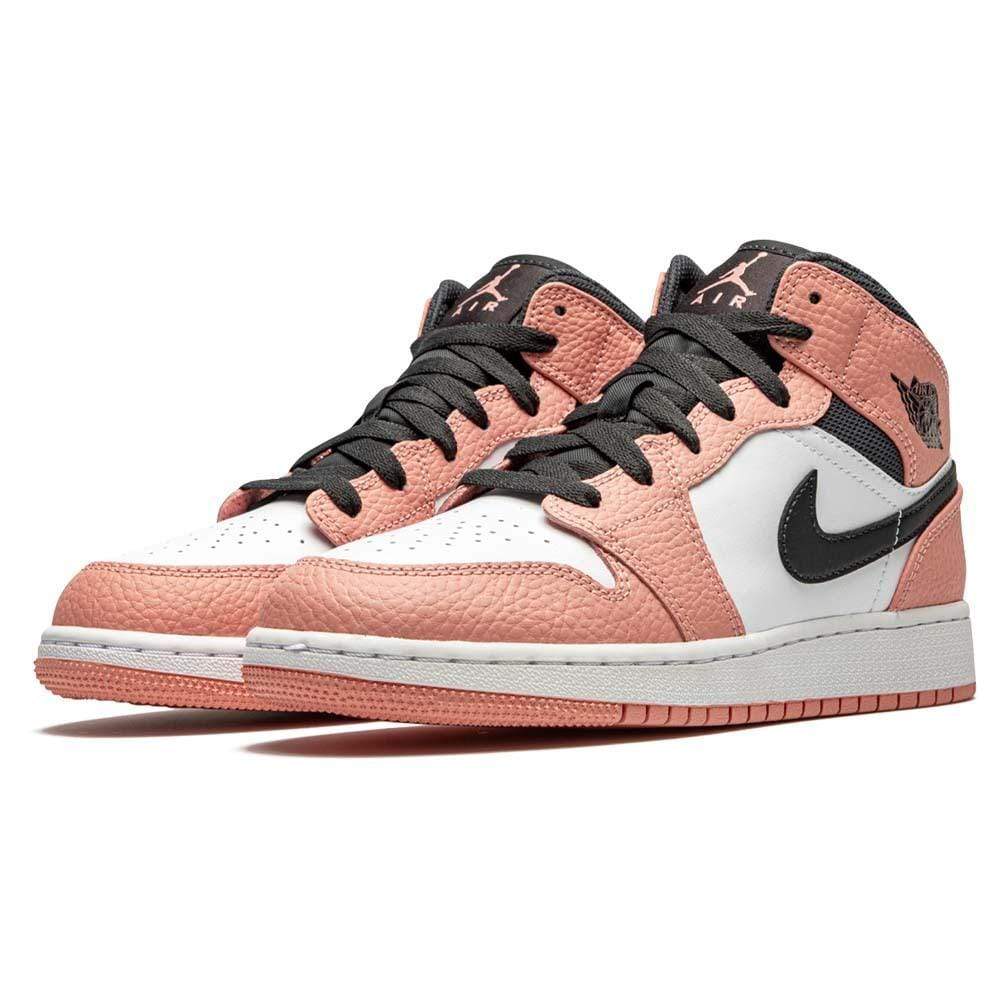 Nike Air Jordan 1 Mid Gs Pink Quartz 555112 603 2 - www.kickbulk.cc
