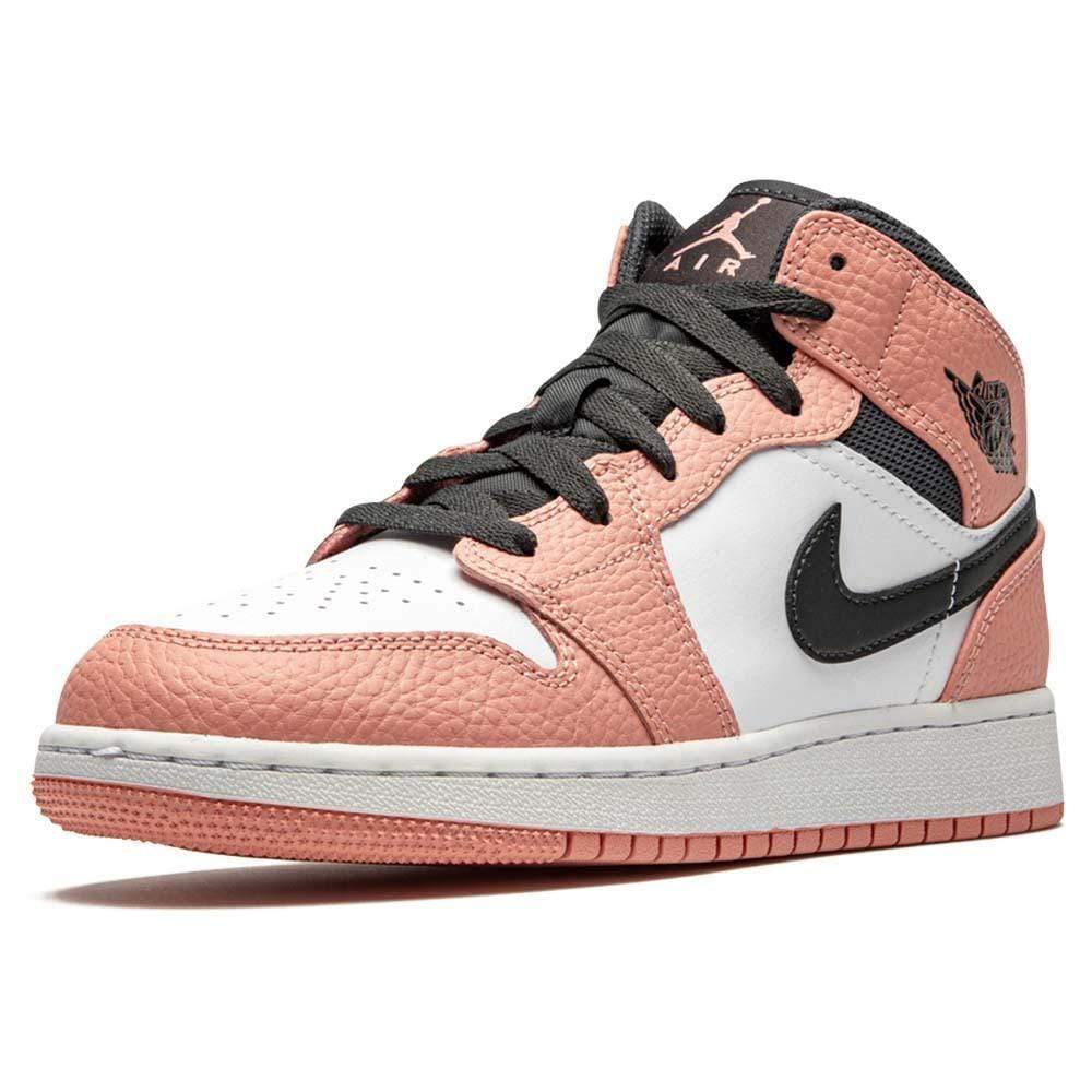 Nike Air Jordan 1 Mid Gs Pink Quartz 555112 603 4 - www.kickbulk.cc