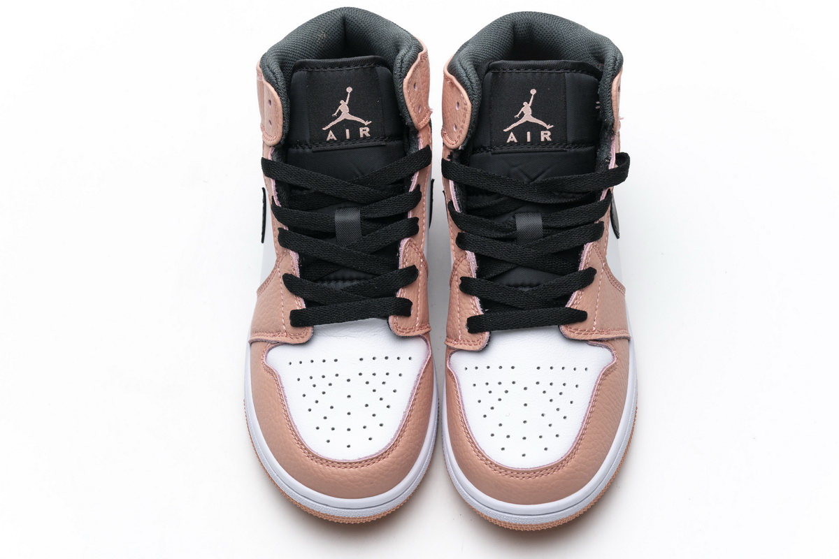 Nike Air Jordan 1 Mid Gs Pink Quartz 555112 603 7 - www.kickbulk.cc