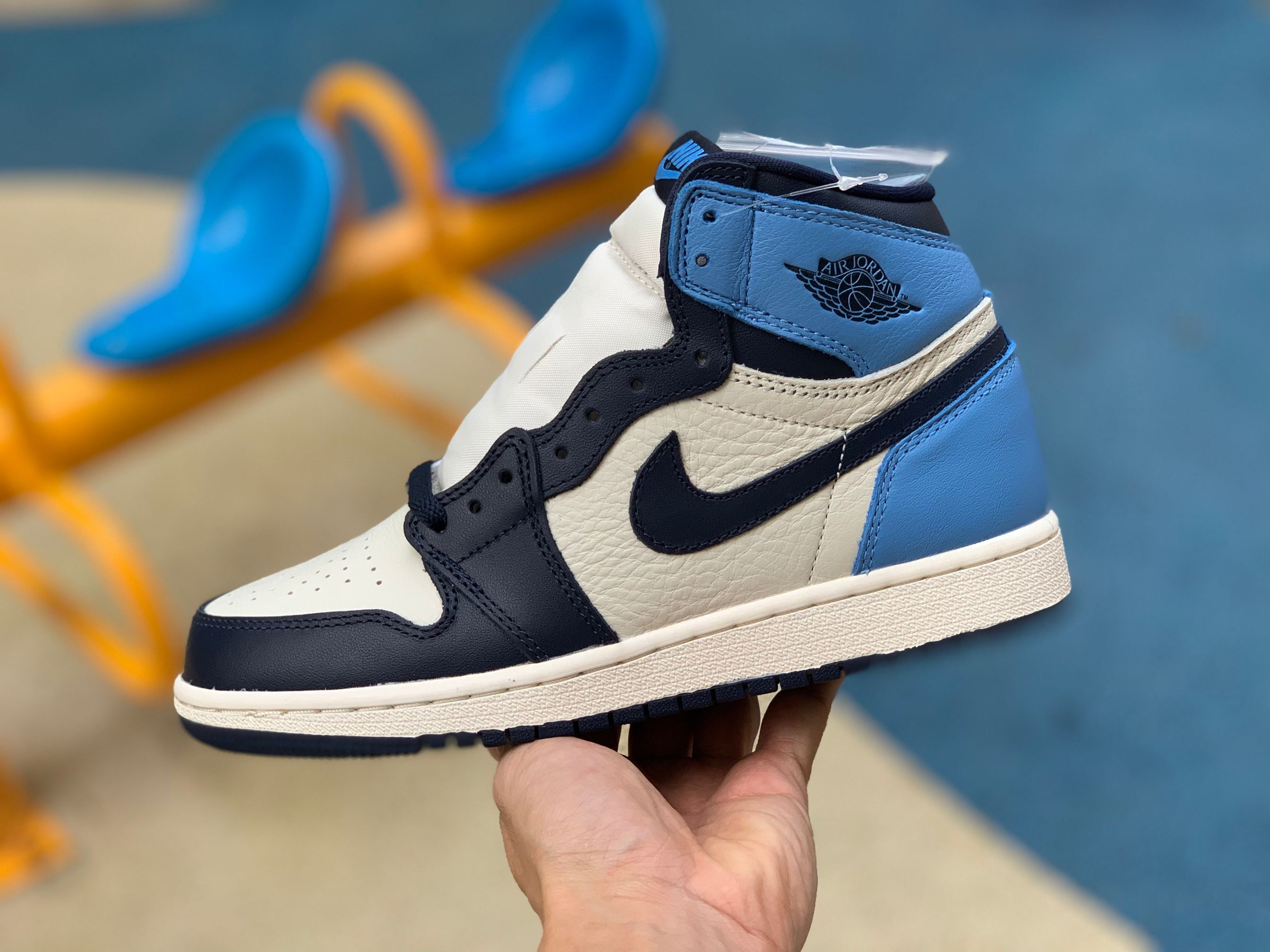 Nike Air Jordan 1 Retro High Og Gs Obsidian 575441 140 14 - www.kickbulk.cc