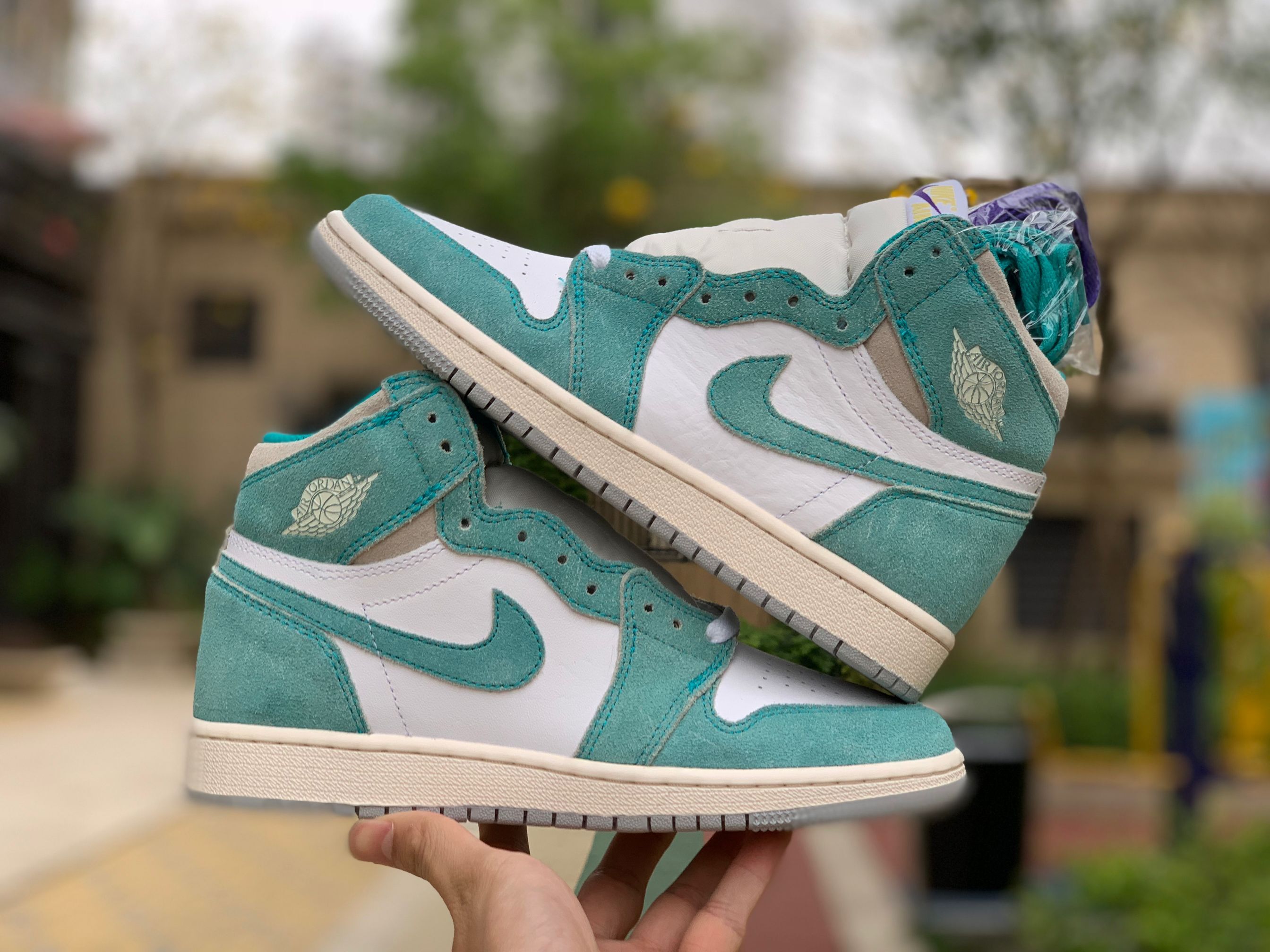 Nike Air Jordan 1 Retro High Og Gs Turbo Green 575441 311 10 - www.kickbulk.cc