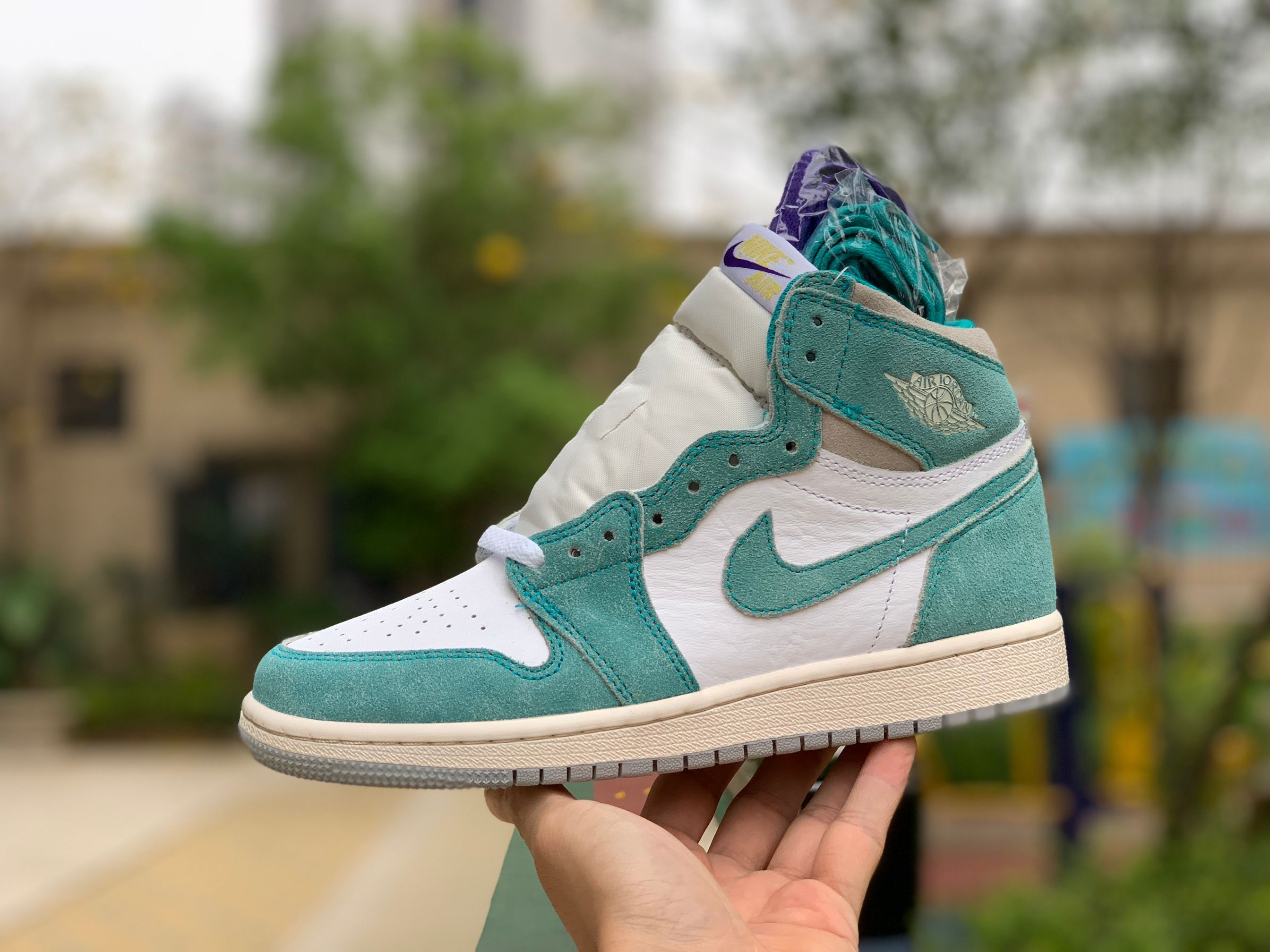 Nike Air Jordan 1 Retro High Og Gs Turbo Green 575441 311 14 - www.kickbulk.cc