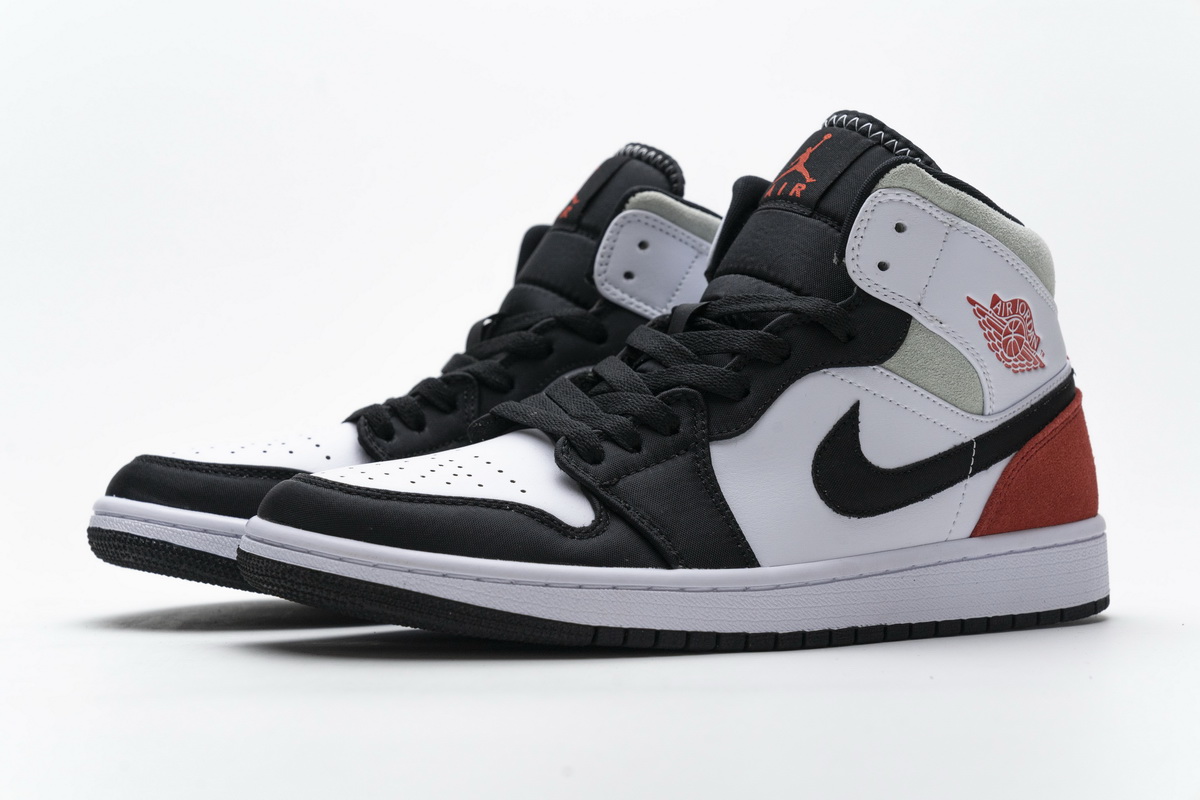 Nike Air Jordan 1 Mid Se Union Black Toe 852542 100 10 - www.kickbulk.cc