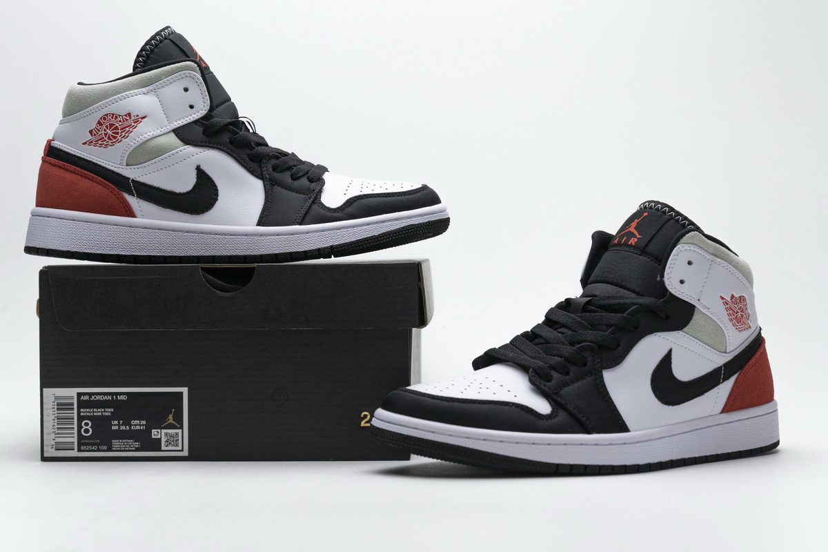 Nike Air Jordan 1 Mid Se Union Black Toe 852542 100 13 - www.kickbulk.cc