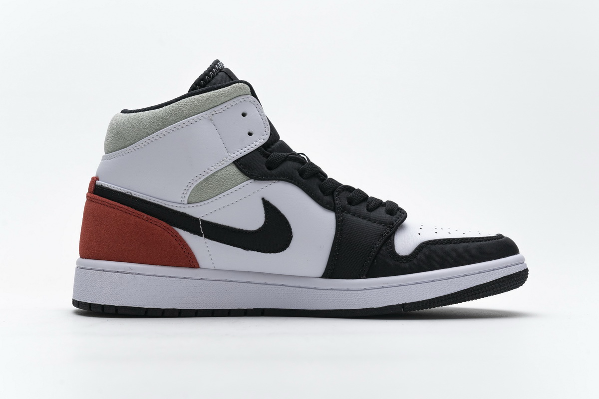 Nike Air Jordan 1 Mid Se Union Black Toe 852542 100 9 - www.kickbulk.cc