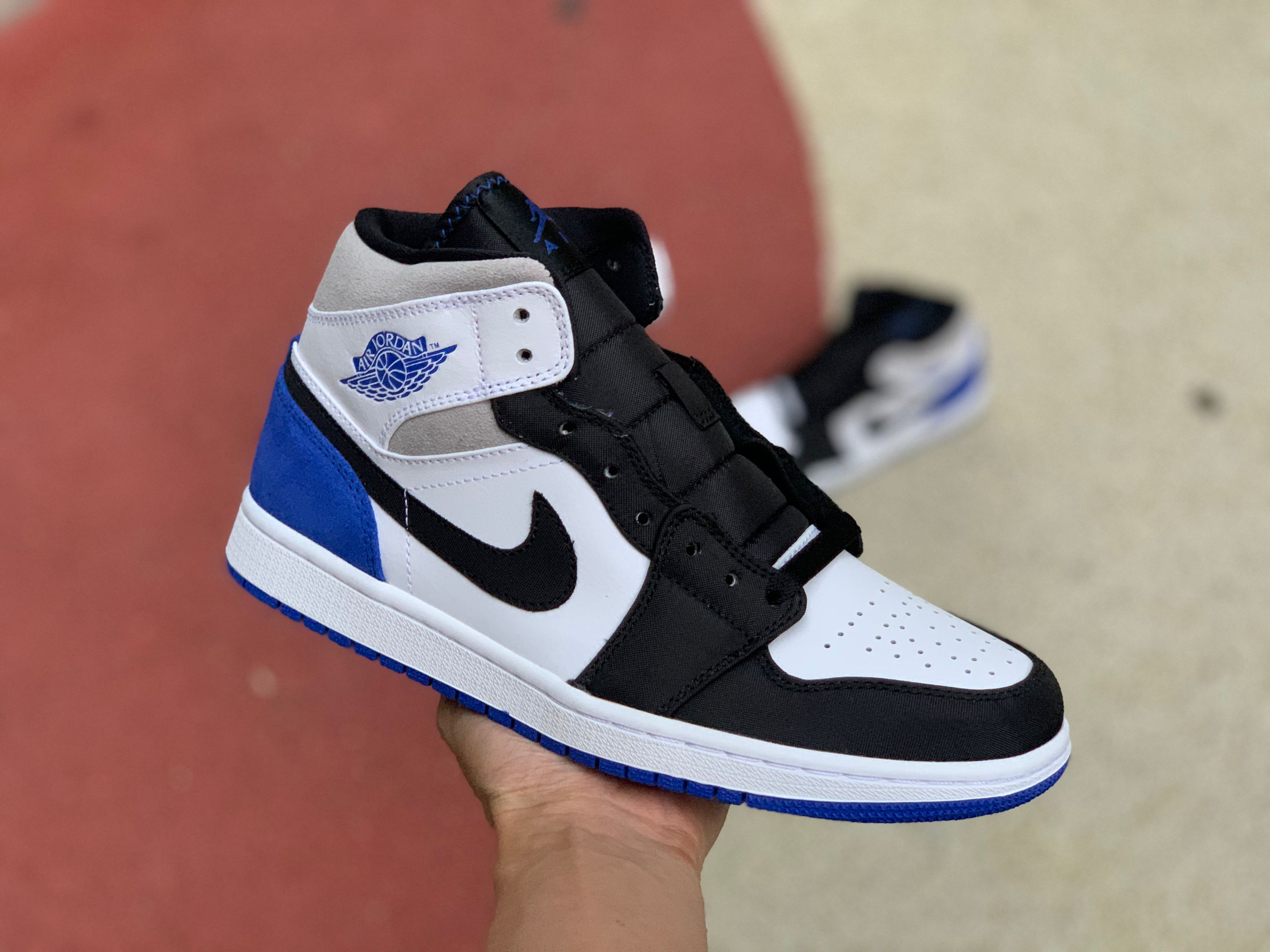 Nike Air Jordan 1 Mid Se Game Royal 852542 102 11 - www.kickbulk.cc