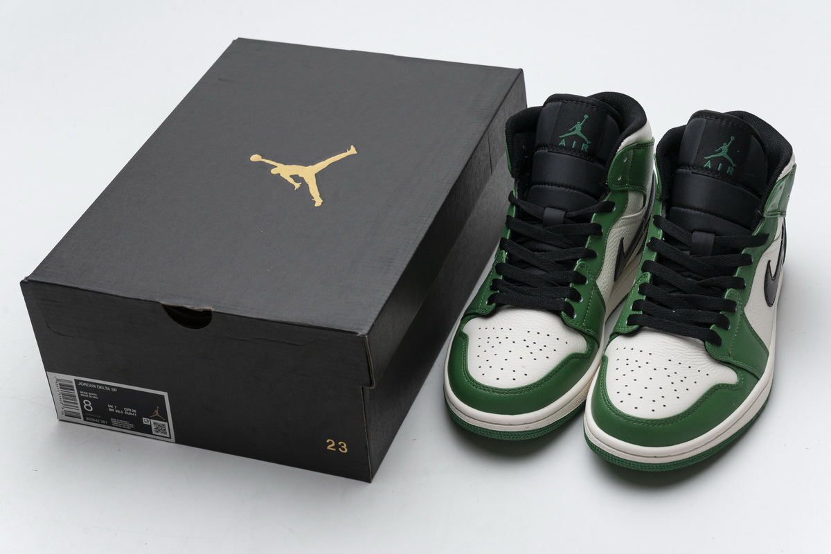 Nike Air Jordan 1 Mid Pine Green 852542 301 14 - www.kickbulk.cc