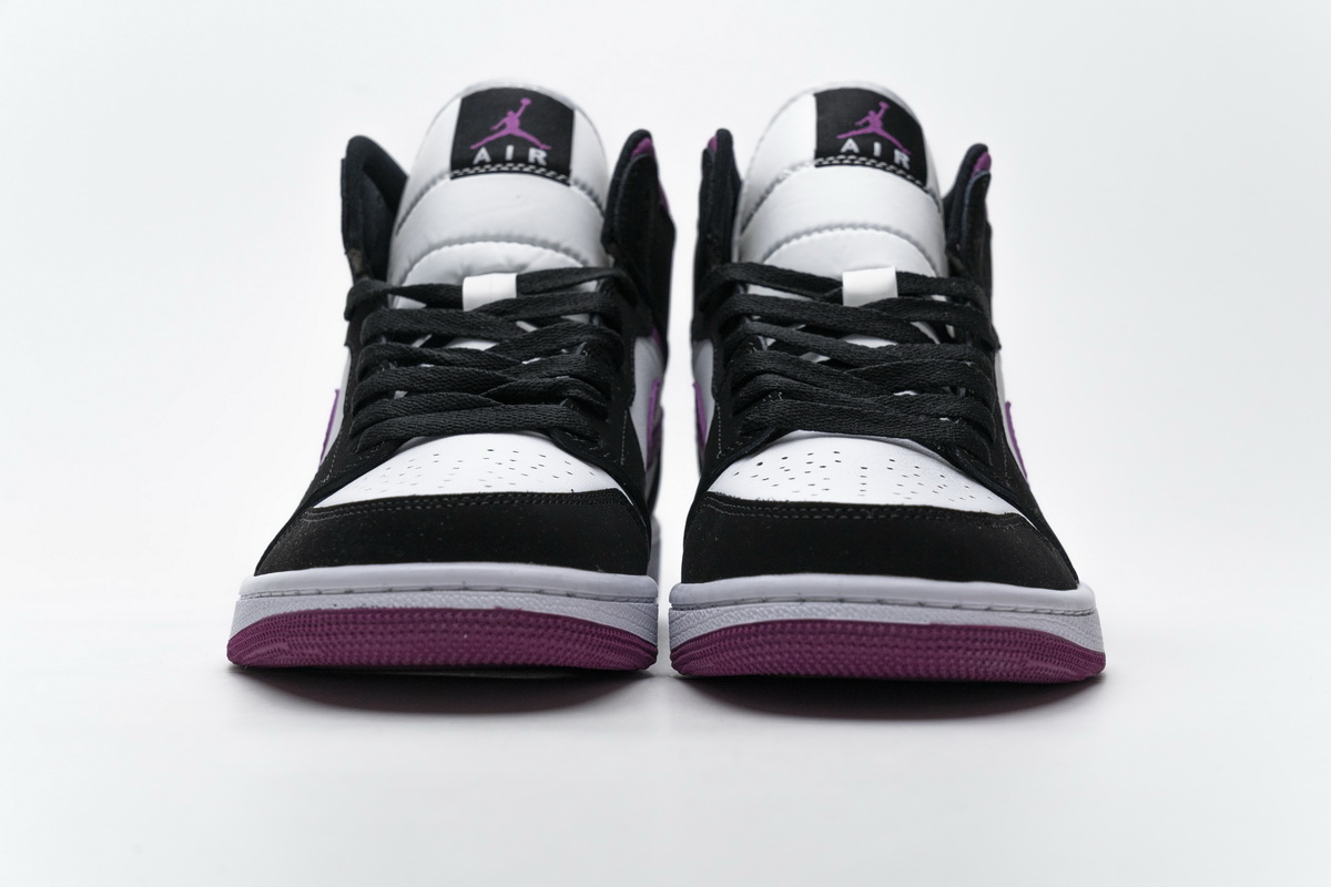 Nike Air Jordan 1 Wmns Mid Black Cactus Flower Bq6472 005 13 - www.kickbulk.cc