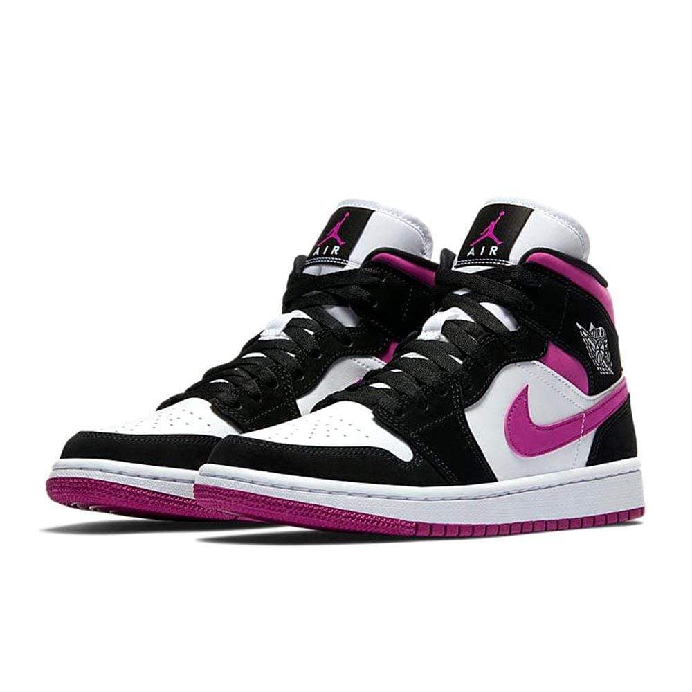 Nike Air Jordan 1 Wmns Mid Black Cactus Flower Bq6472 005 2 - www.kickbulk.cc