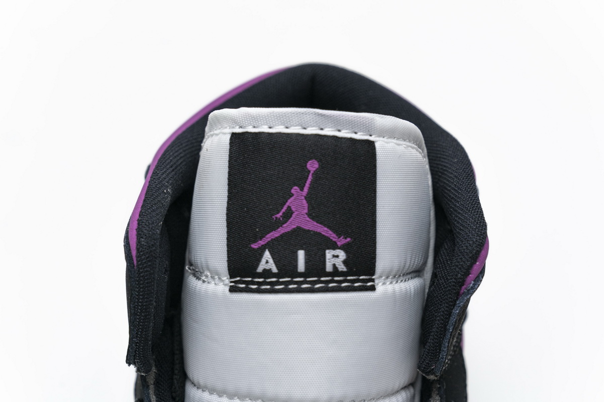 Nike Air Jordan 1 Wmns Mid Black Cactus Flower Bq6472 005 22 - www.kickbulk.cc