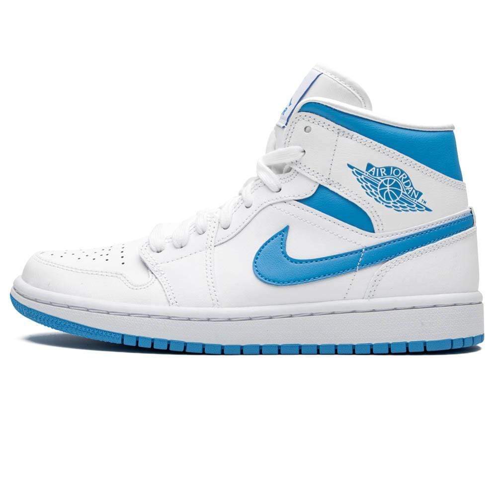 Air Jordan 1 Wmns Mid Unc White Carolina Blue Bq6472 114 1 - www.kickbulk.cc