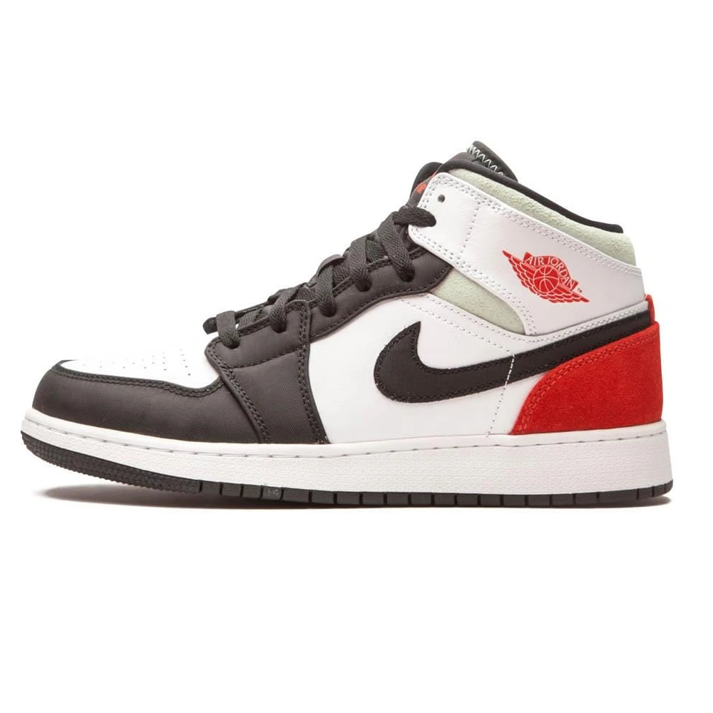 Air Jordan 1 Mid Gs Red Mint Bq6931 100 1 - www.kickbulk.cc