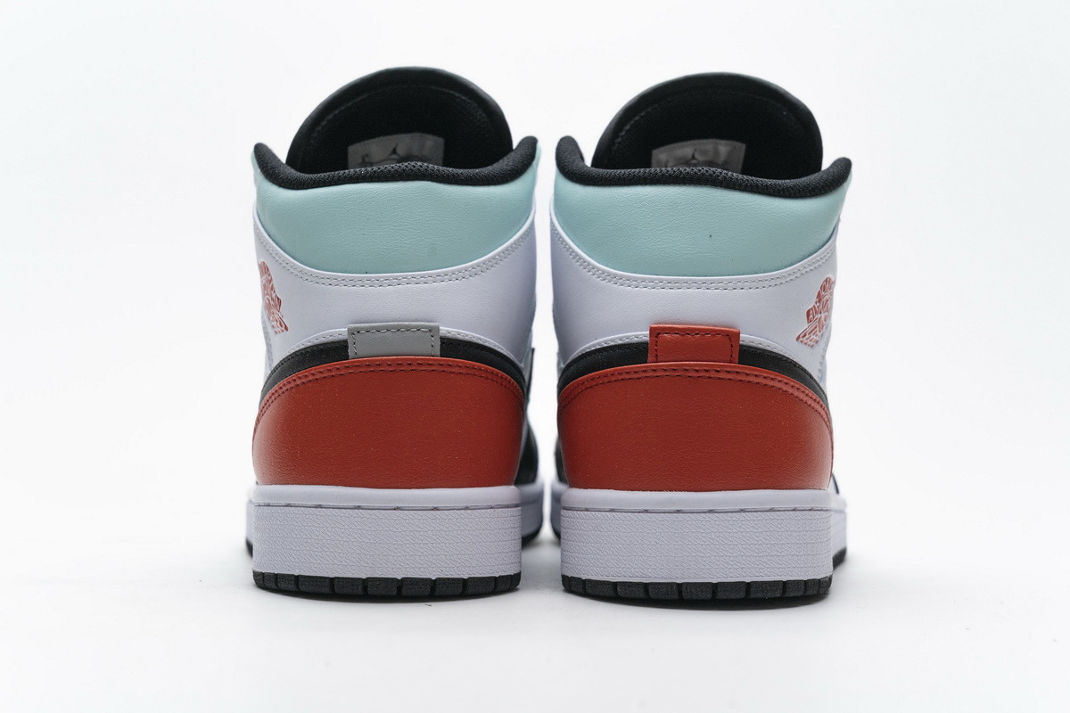 Air Jordan 1 Mid Gs Red Mint Bq6931 100 12 - www.kickbulk.cc