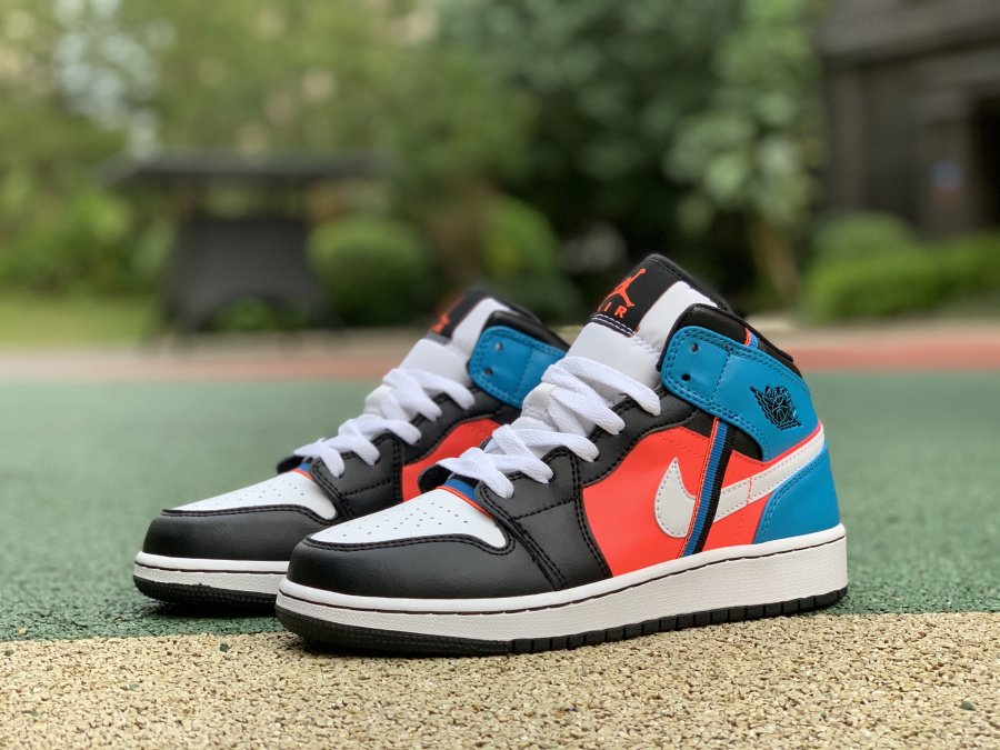 Air Jordan 1 Mid Gs Game Time Cv4891 001 8 - www.kickbulk.cc