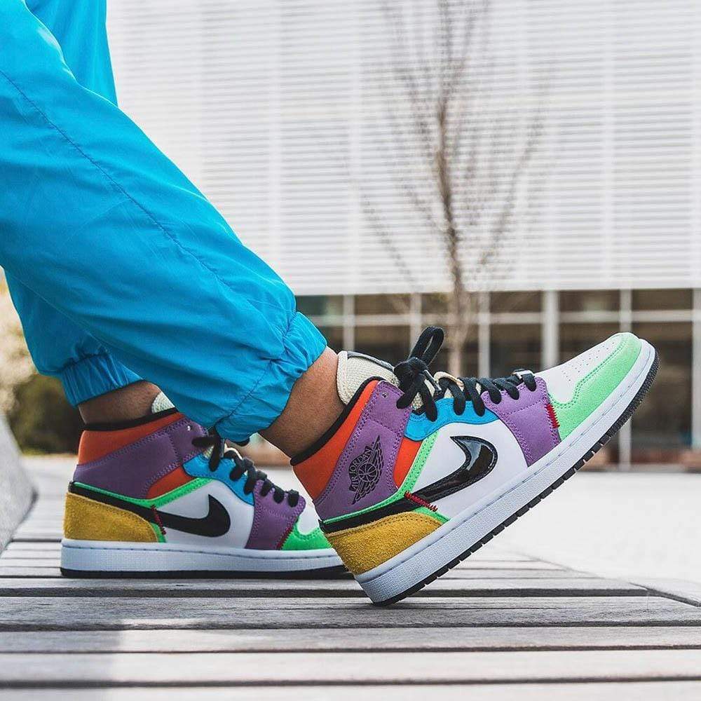 Nike Air Jordan 1 Mid Se Multi Colour W Cw1140 100 4 - www.kickbulk.cc