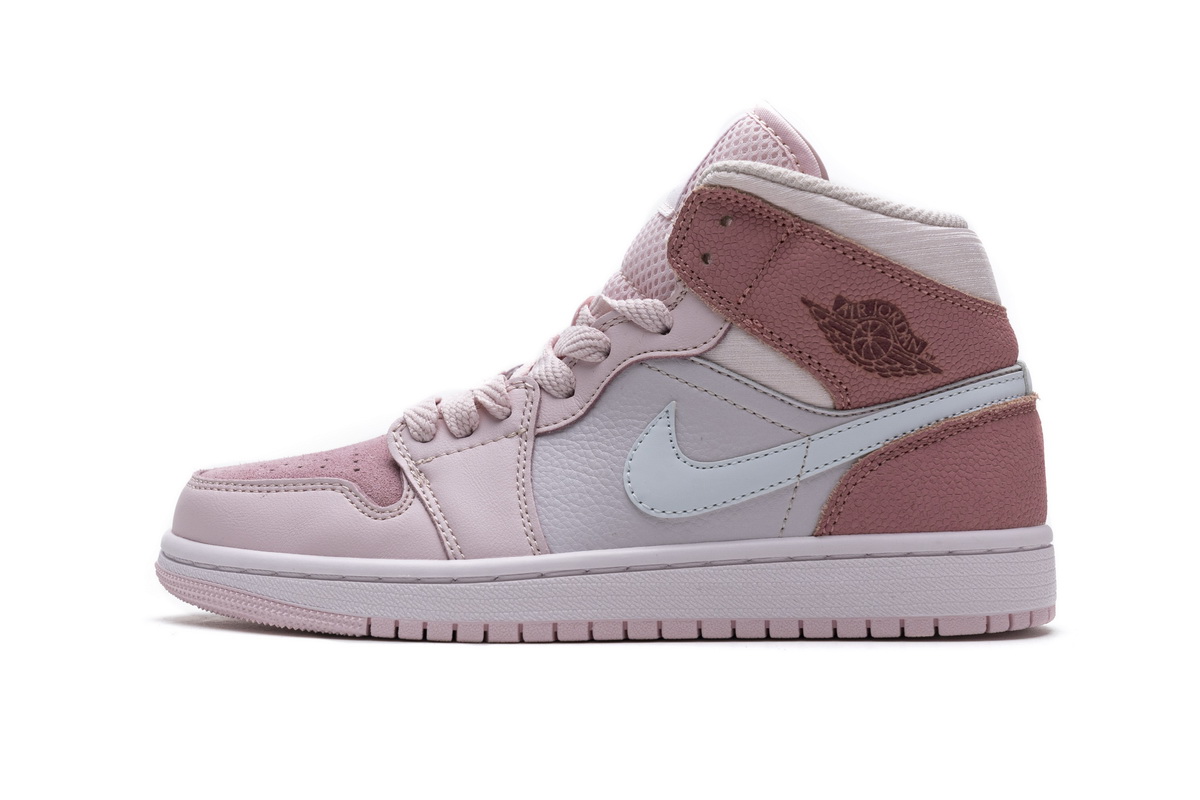 Nike Air Jordan 1 Women Mid Digital Pink Cw5379 600 11 - www.kickbulk.cc