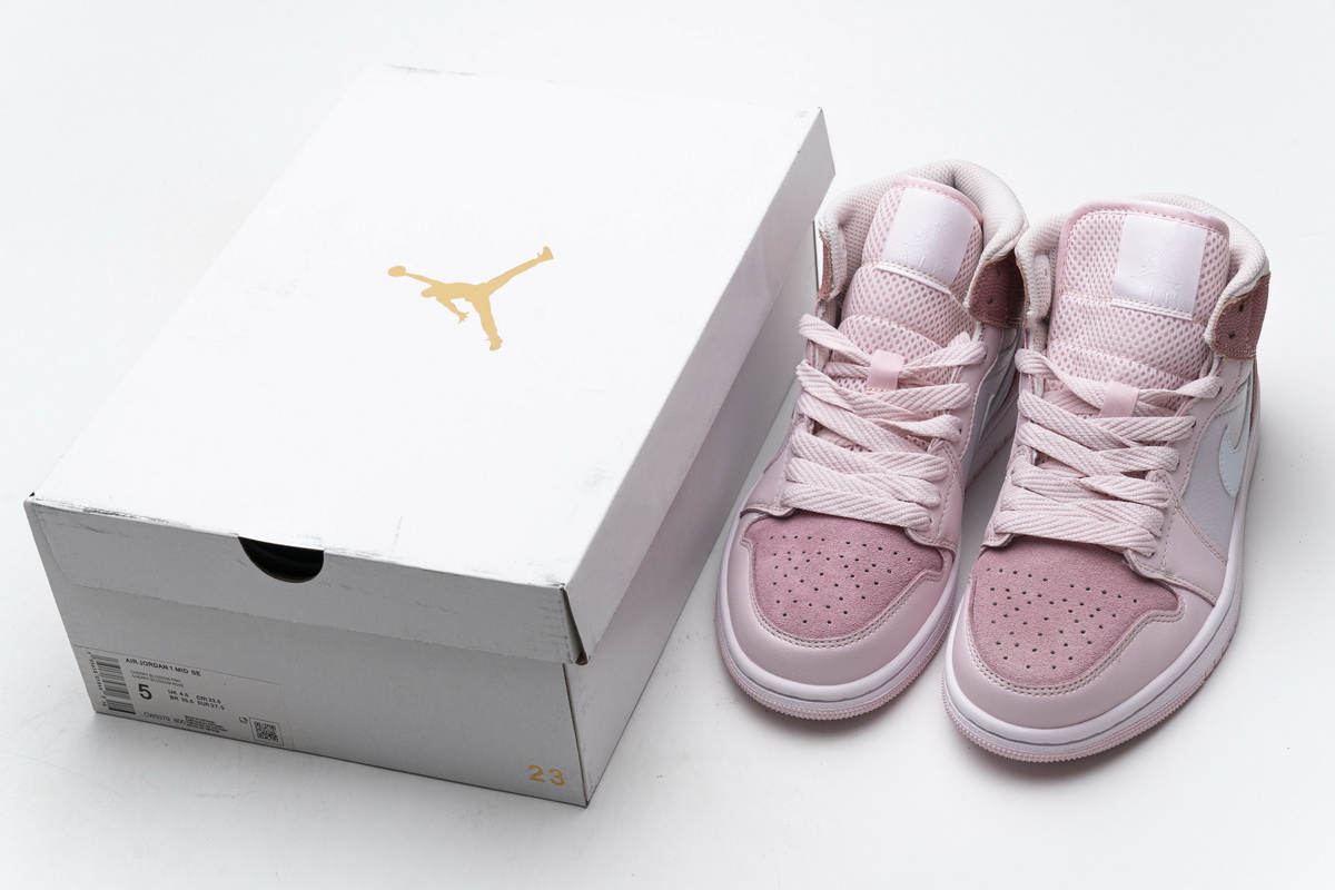 Nike Air Jordan 1 Women Mid Digital Pink Cw5379 600 13 - www.kickbulk.cc