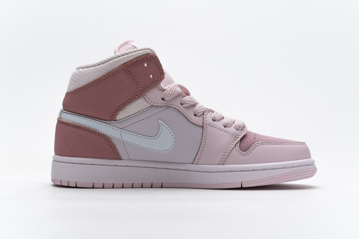 Nike Air Jordan 1 Women Mid Digital Pink Cw5379 600 9 - www.kickbulk.cc