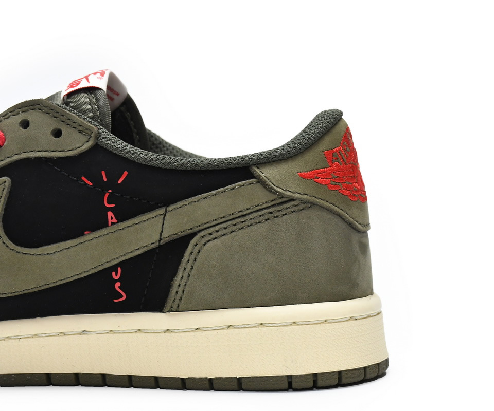 Travis Scott Air Jordan 1 Low Dark Green Dm7866 196 10 - www.kickbulk.cc