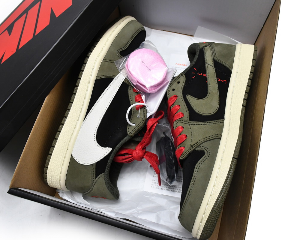 Travis Scott Air Jordan 1 Low Dark Green Dm7866 196 5 - www.kickbulk.cc