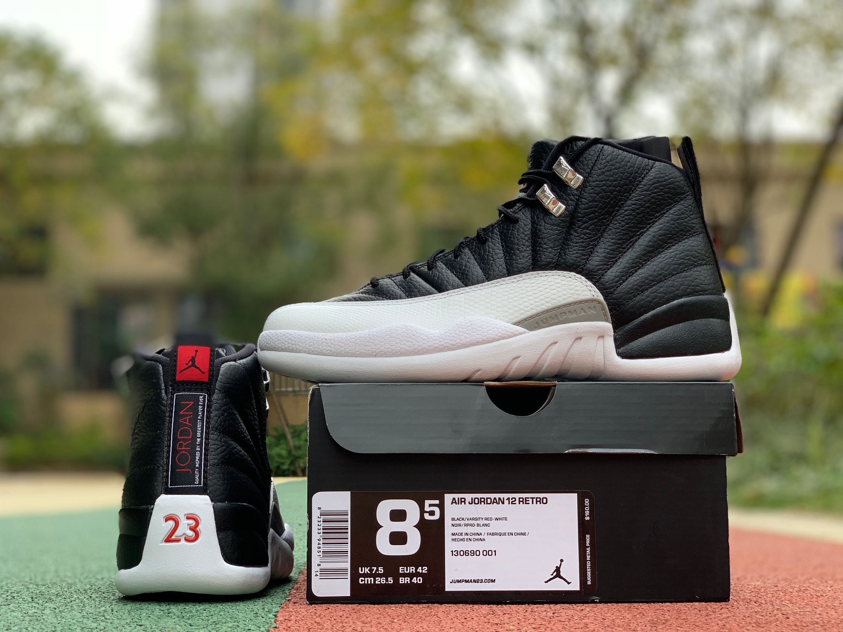 Air Jordan 12 Retro Playoff 130690 001 11 - www.kickbulk.cc