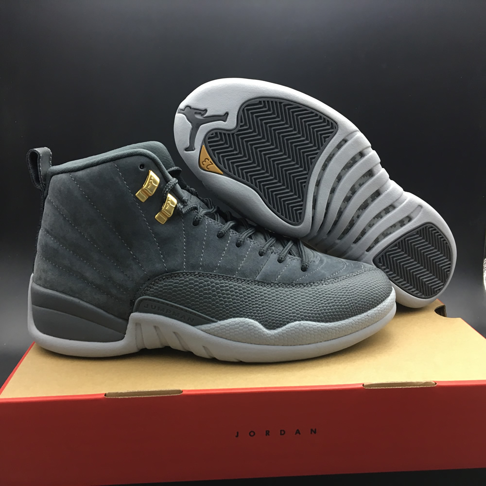 Nike Air Jordan 12 Dark Grey 130690 005 13 - www.kickbulk.cc