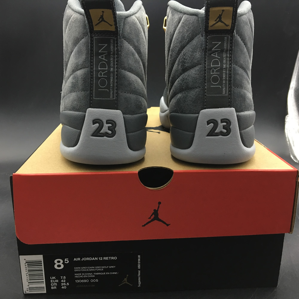 Nike Air Jordan 12 Dark Grey 130690 005 15 - www.kickbulk.cc