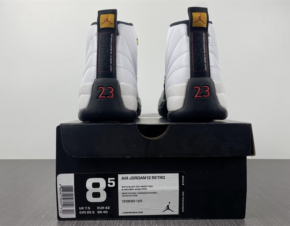 Air Jordan 12 Retro Taxi 130690 125 14 - www.kickbulk.cc