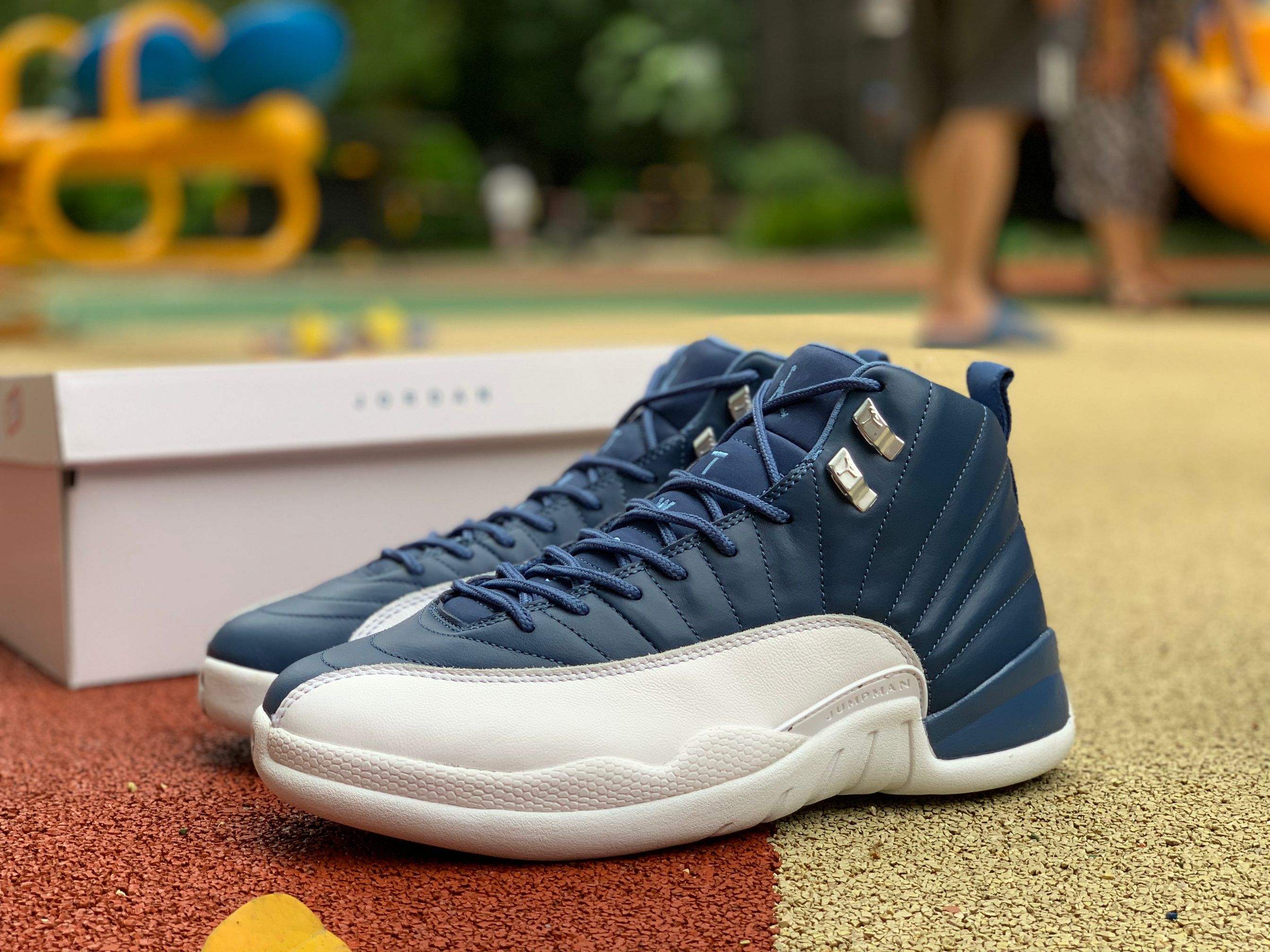 Air Jordan 12 Indigo Stone Blue Release Date 130690 404 12 - www.kickbulk.cc