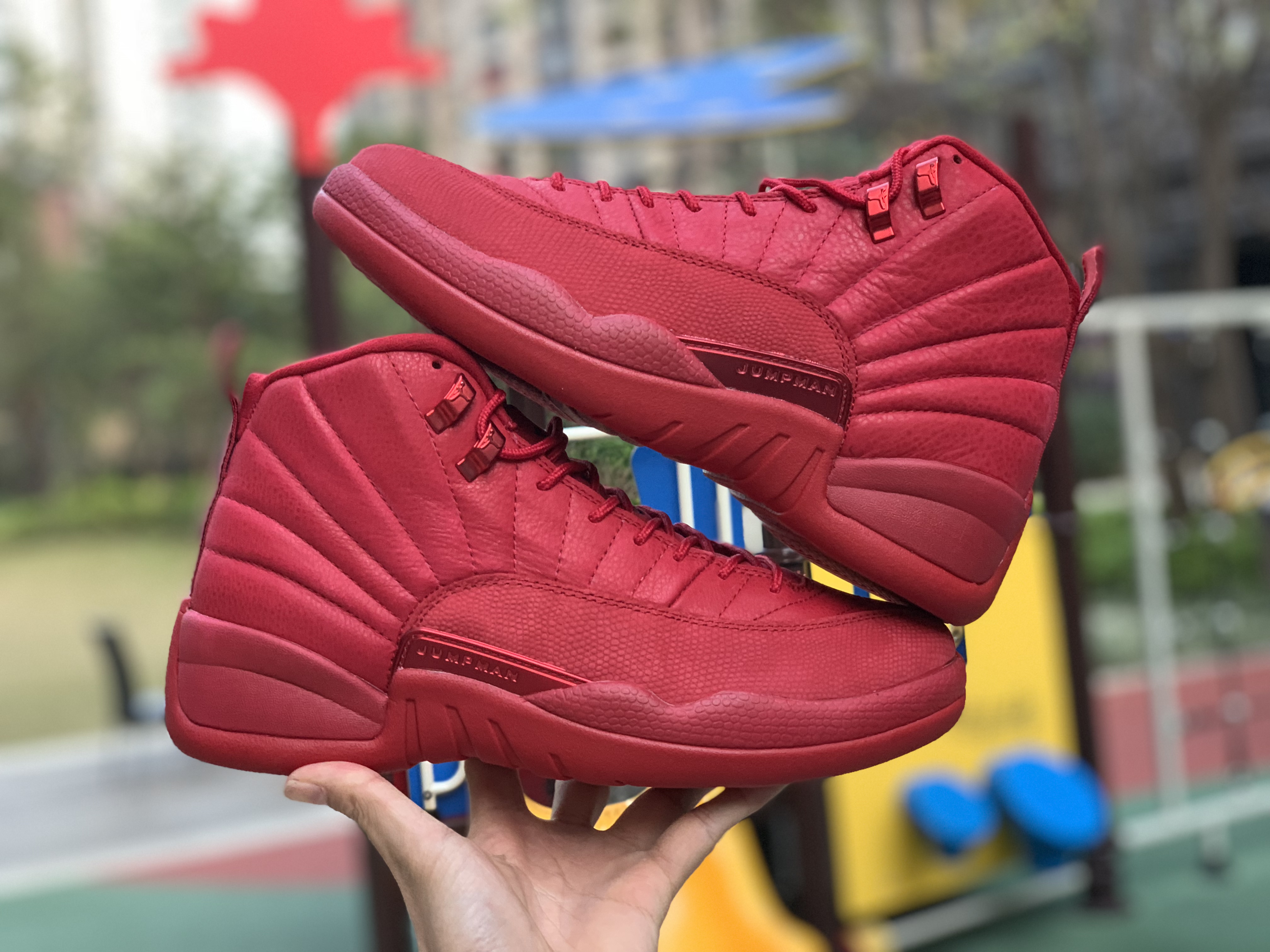 Nike Air Jordan 12 Gym Red 2018 Bulls Black Friday 130690 601 8 - www.kickbulk.cc