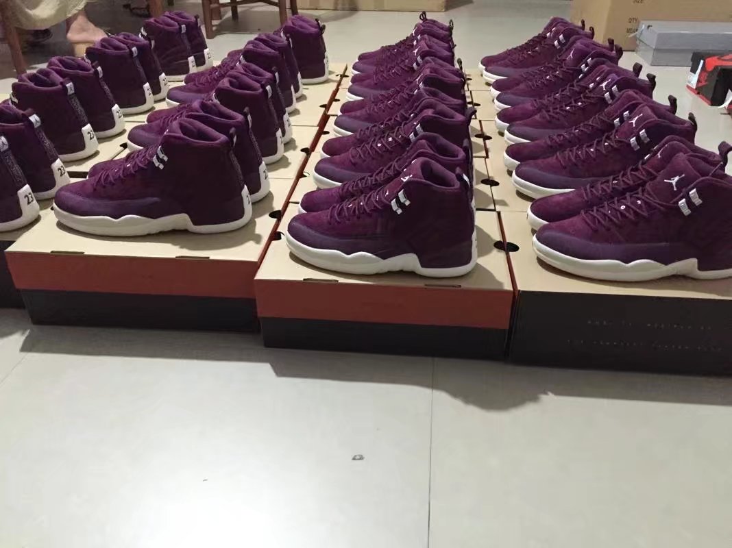 Air Jordan 12 Bordeaux 153265 130690 617 20 - www.kickbulk.cc