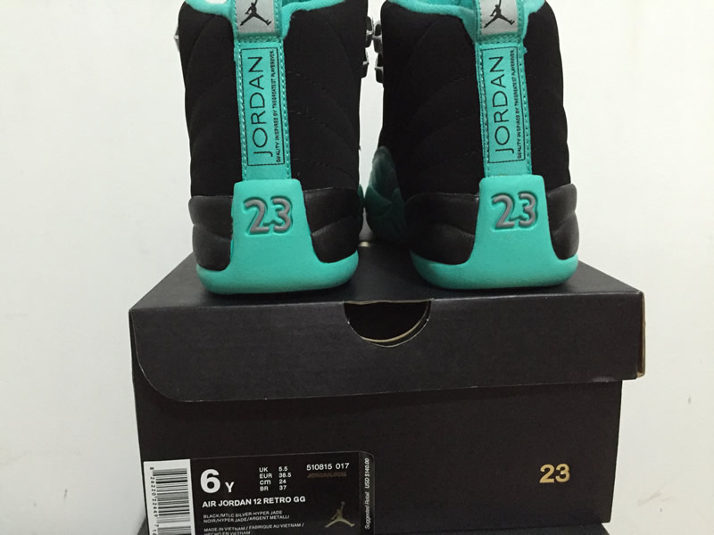 Nike Air Jordan 12 Gs Hyper Jade 510815 017 6 - www.kickbulk.cc