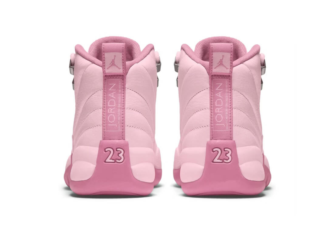 Air Jordan 12 Retro Gs Pearl Pink 510815 600 3 - www.kickbulk.cc