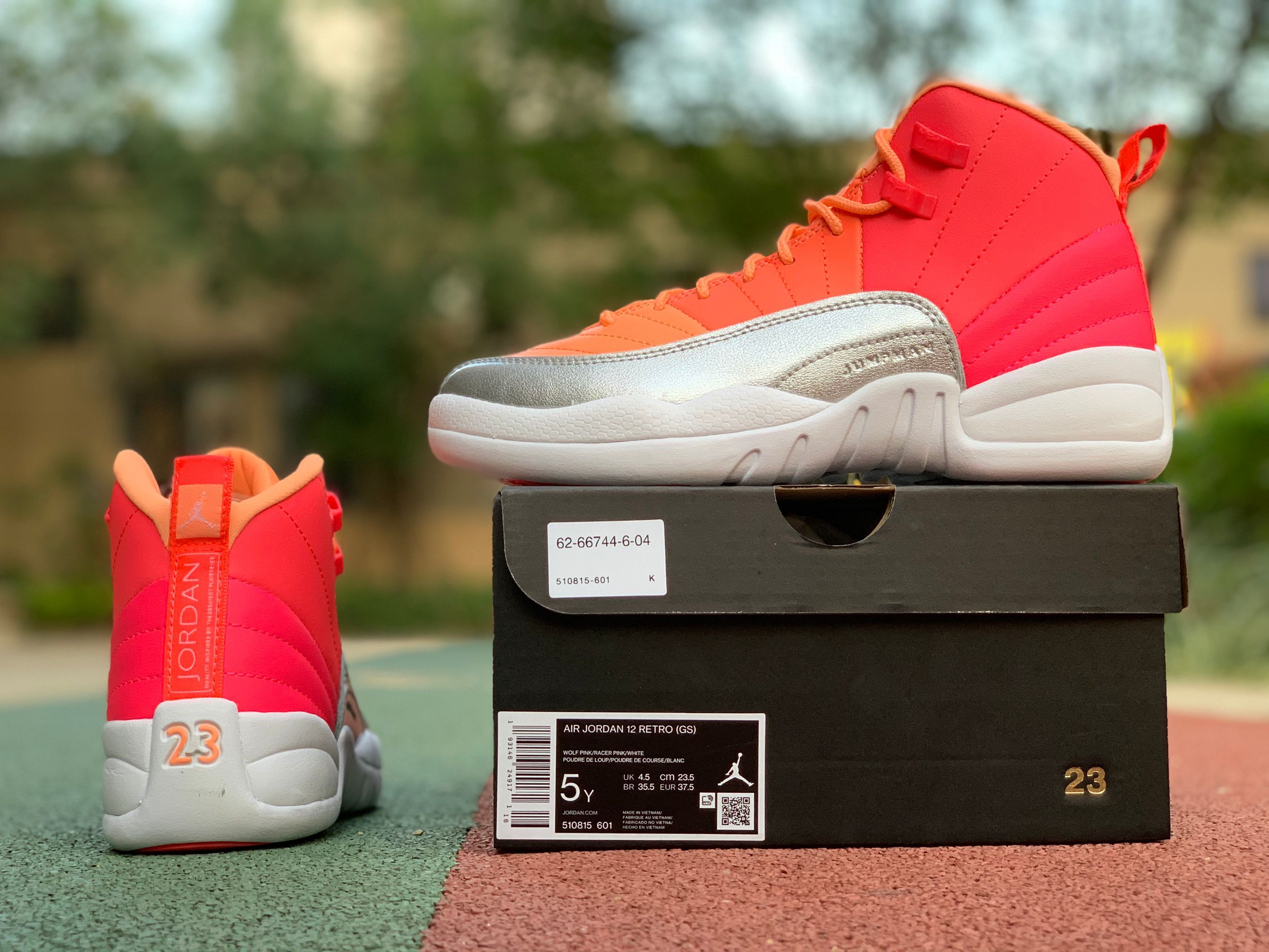 Nike Air Jordan 12 Gs Hot Punch Racer Pink Release Date 510815 601 11 - www.kickbulk.cc