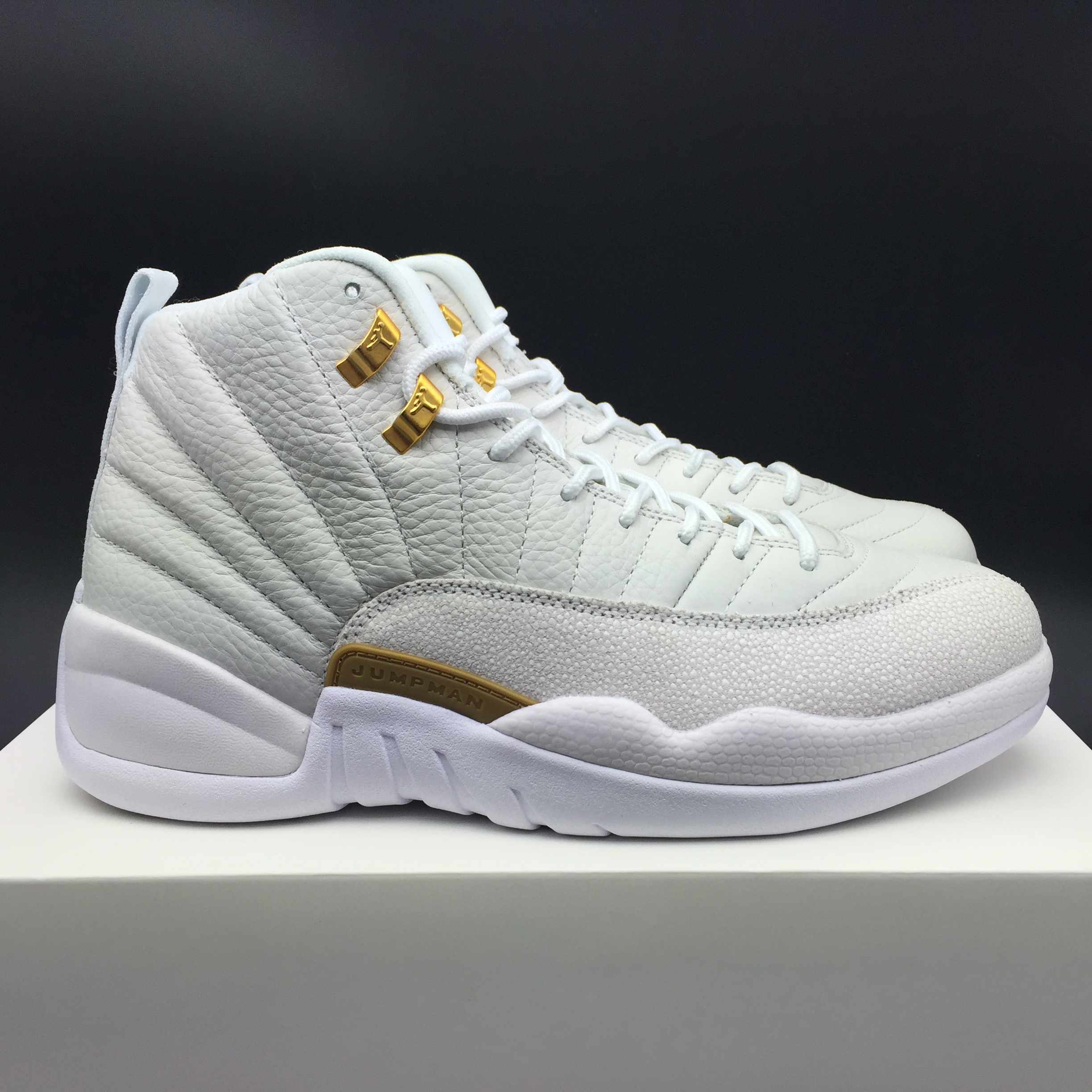 Air Jordan 12 Retro Ovo White Metallic Gold 873864 102 4 - www.kickbulk.cc