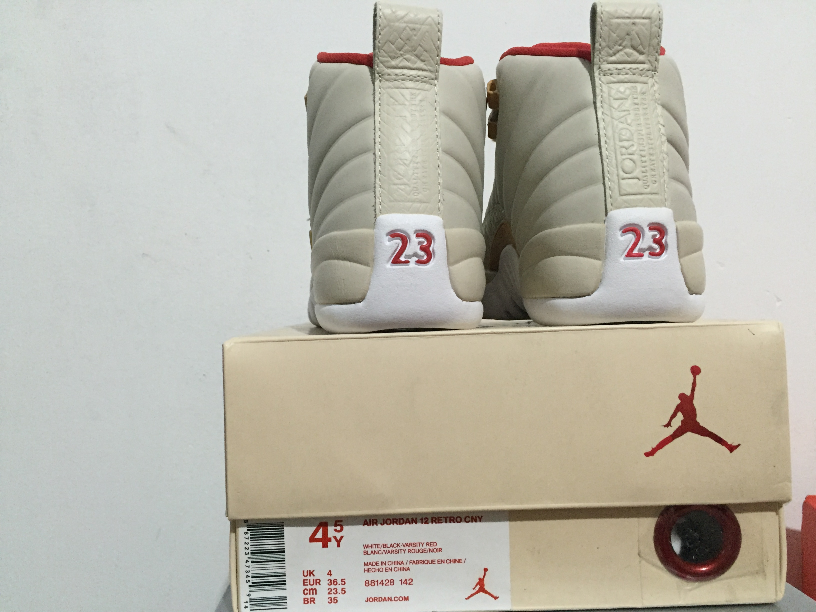 Nike Air Jordan 12 Retro Cny Gs Chinese New Year 2017 881428 142 15 - www.kickbulk.cc