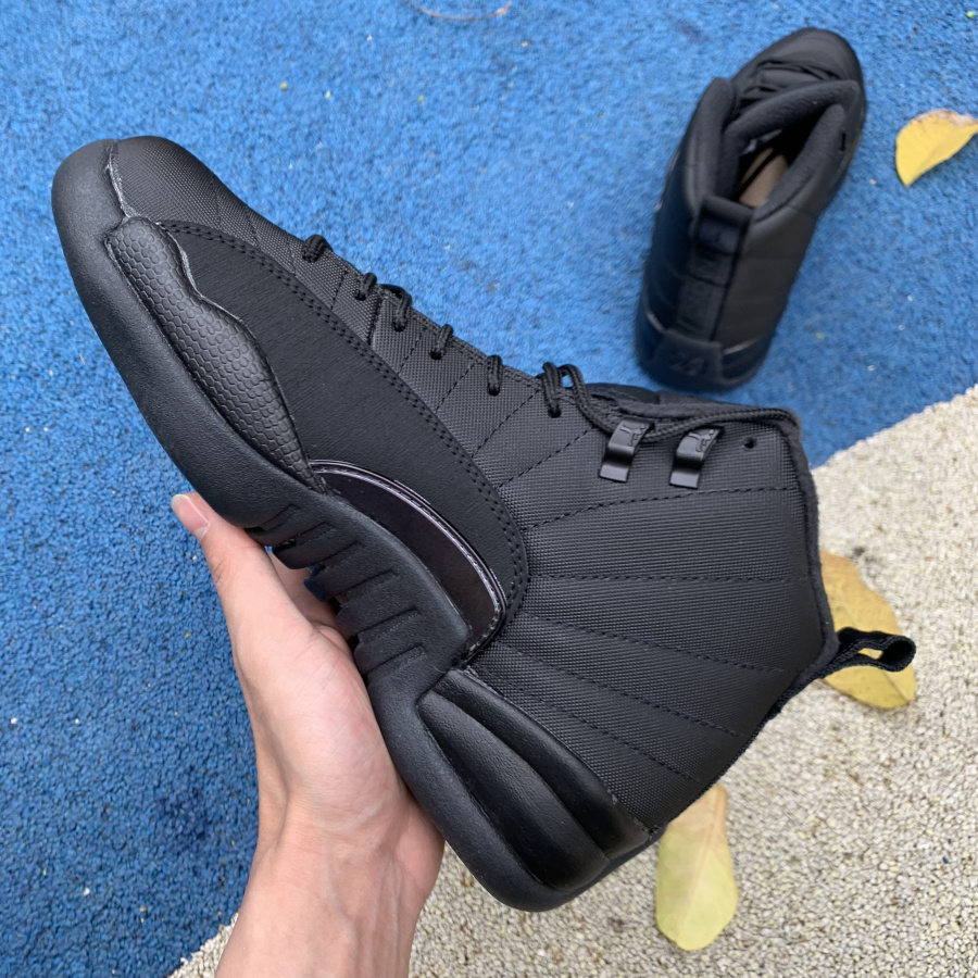 Nike Air Jordan 12 Winterized Triple Black 2018 Price Bq6851 001 7 - www.kickbulk.cc