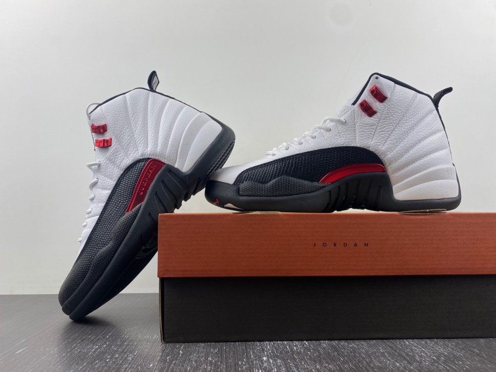 Air Jordan 12 Retro Red Taxi Ct8013 162 7 - www.kickbulk.cc