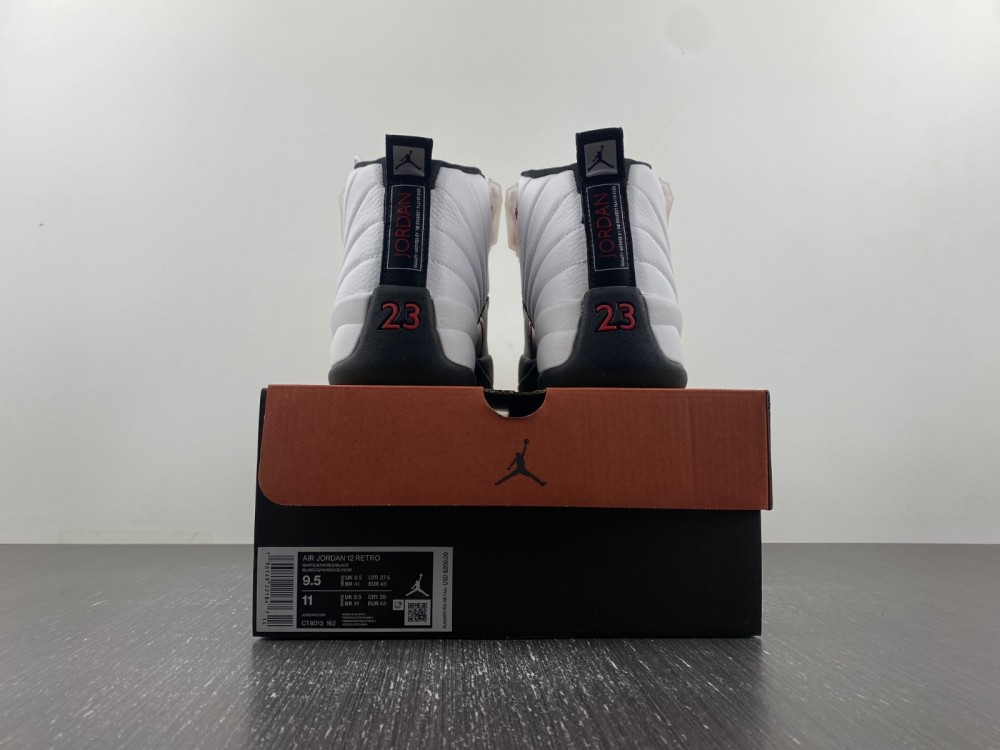 Air Jordan 12 Retro Red Taxi Ct8013 162 9 - www.kickbulk.cc