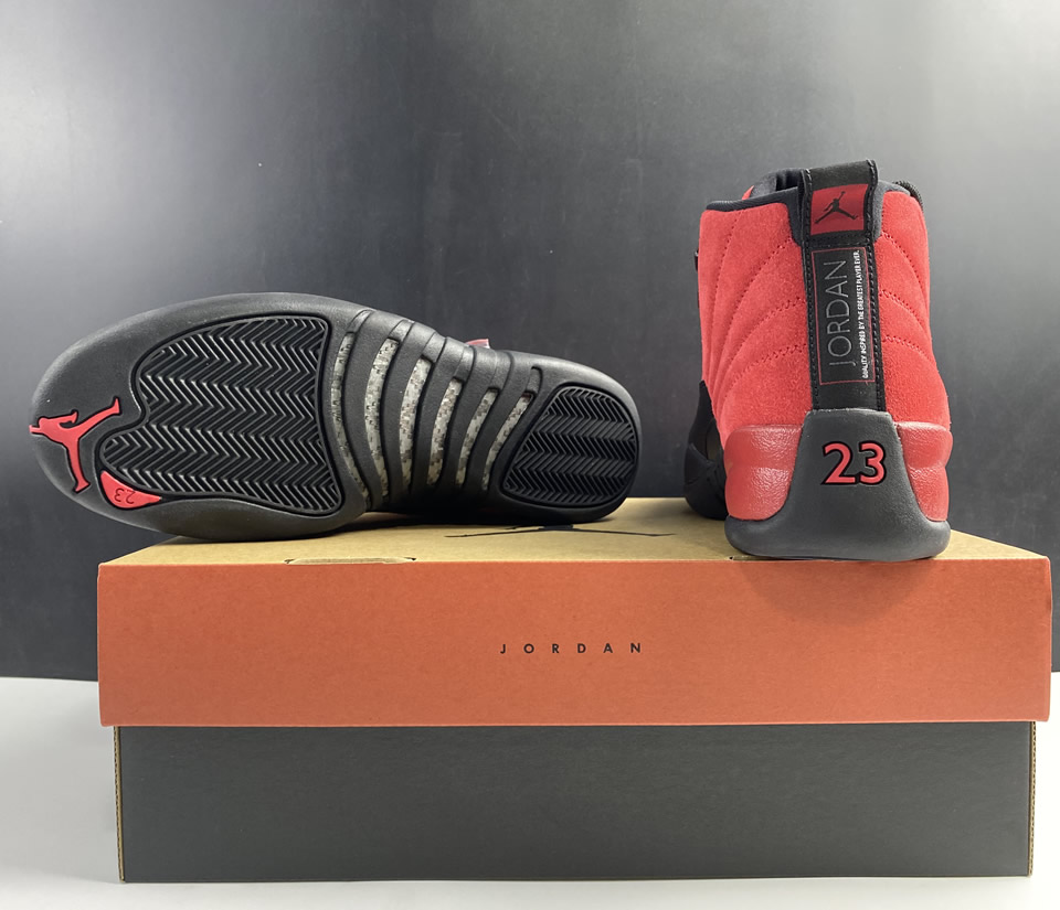 Air Jordan 12 Retro Reverse Flu Game Ct8013 602 19 - www.kickbulk.cc