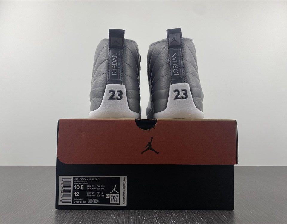 Air Jordan 12 Retro Stealth Ct8025 610 10 - www.kickbulk.cc