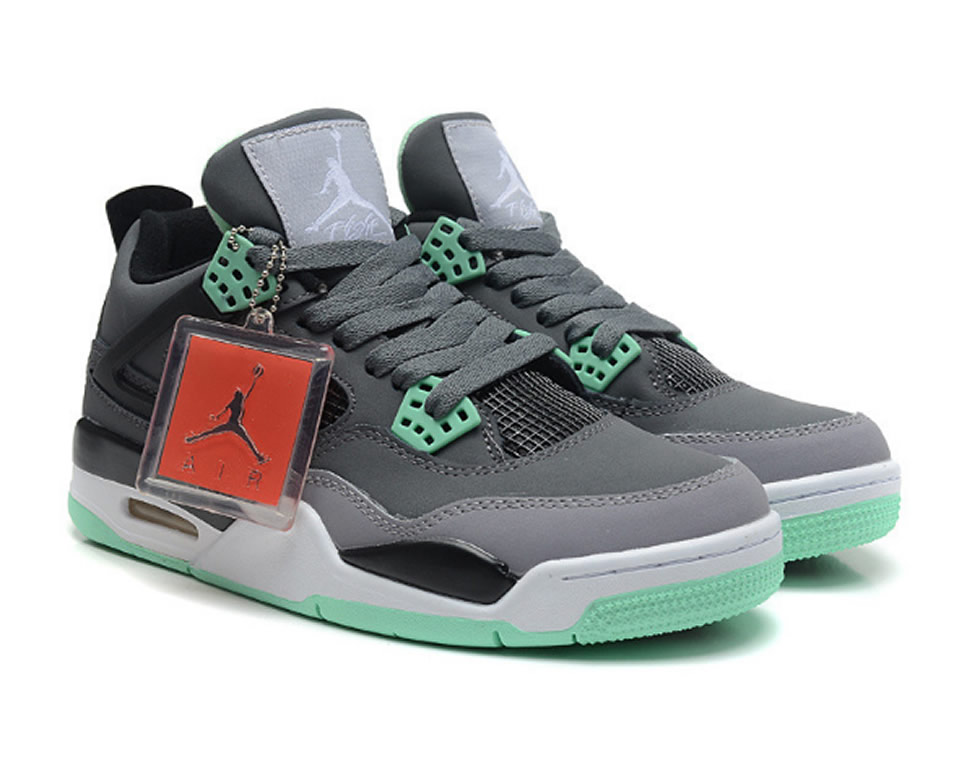 Air Jordan 4 Retro Green Glow 308497 033 2 - www.kickbulk.cc