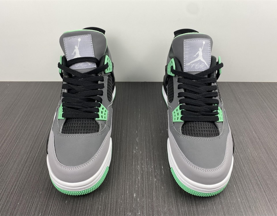 Air Jordan 4 Retro Green Glow 308497 033 8 - www.kickbulk.cc
