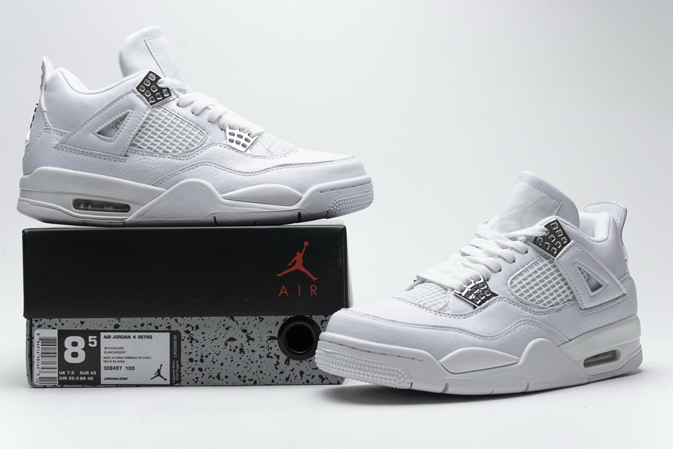 Nike Air Jordan 4 Retro Pure Money 308497 100 8 - www.kickbulk.cc